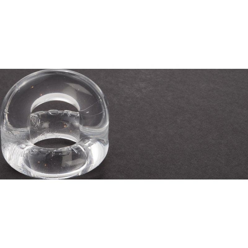 Sport Fucker Universal Cockring Clear - Adult Toys