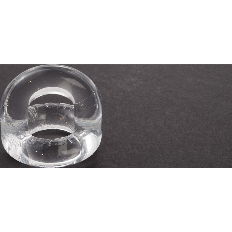 Sport Fucker Universal Cockring Clear - Adult Toys