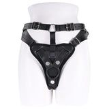 SPORTSHEETS Aurora High Waisted Strap On - Black Adjustable Strap - On Harness (No Probe Included) - STRAP - ONS