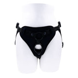 SPORTSHEETS Dual Desires Strap On - Black Adjustable Strap - On Harness (No Probe Included) - STRAP - ONS