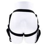 SPORTSHEETS Dual Desires Strap On - Black Adjustable Strap - On Harness (No Probe Included) - STRAP - ONS