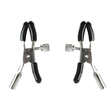 Sportsheets Sex & Mischief Nipple Clips – Adjustable Metal Clamps - BONDAGE - TOYS