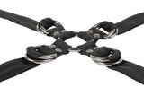SPORTSHEETS Velvet Noir Adjustable Hog Tie & Cuff Set - Naughty by Nature Adult Store