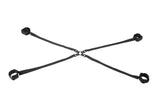 SPORTSHEETS Velvet Noir Adjustable Hog Tie & Cuff Set - Naughty by Nature Adult Store