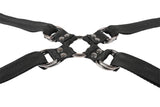 SPORTSHEETS Velvet Noir Adjustable Hog Tie & Cuff Set - Naughty by Nature Adult Store