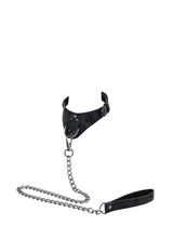 SPORTSHEETS Velvet Noir Collar & Leash - Naughty by Nature Adult Store