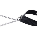 SPORTSHEETS Velvet Noir Collar & Removable Clamps - Naughty by Nature Adult Store