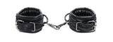 SPORTSHEETS Velvet Noir Handcuffs - Black - Naughty by Nature Adult Store