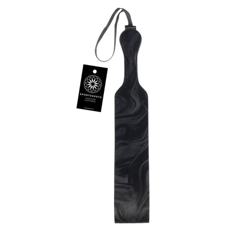 SPORTSHEETS Velvet Noir Loop Paddle - Naughty by Nature Adult Store