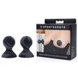 SPORTSHEETS Velvet Noir Silicone Nipple Suckers - Set of 2 - Naughty by Nature Adult Store