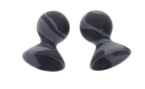 SPORTSHEETS Velvet Noir Silicone Nipple Suckers - Set of 2 - Naughty by Nature Adult Store