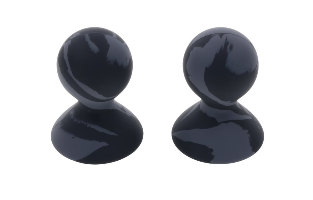 SPORTSHEETS Velvet Noir Silicone Nipple Suckers - Set of 2 - Naughty by Nature Adult Store