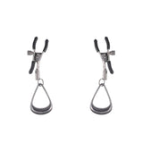 SPORTSHEETS Velvet Noir Tuggable Nipple Clamps - Naughty by Nature Adult Store