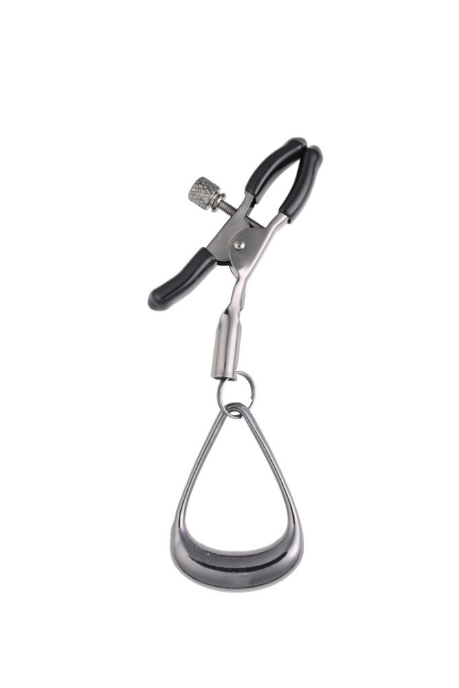 SPORTSHEETS Velvet Noir Tuggable Nipple Clamps - Naughty by Nature Adult Store