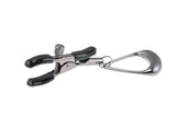 SPORTSHEETS Velvet Noir Tuggable Nipple Clamps - Naughty by Nature Adult Store
