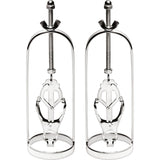 Stainless Steel Clover Clamp Nipple Stretcher - Adult Toys