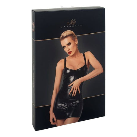 Starlet Wetlook Minidress w Ring Belt - Lingerie