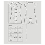 Stewardess Costume Grey 3 Pc - Lingerie