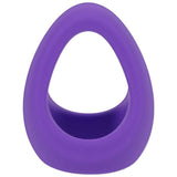 Stirrup Silicone Cock Ring Lilac - Adult Toys