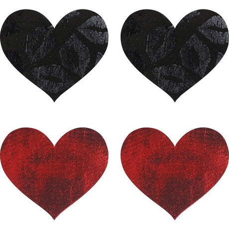 Stolen Kisses Hearts Pasties - Lingerie
