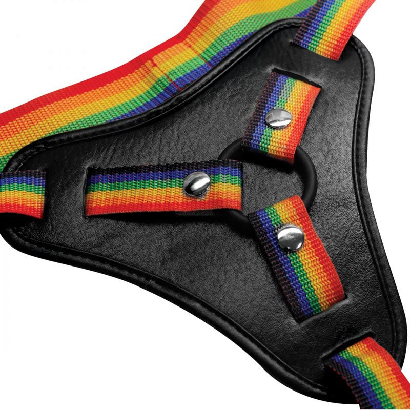 Strap - U Take the Rainbow - Universal Strap - On Harness (No Probe Included) - Naughty by Nature Adult Store