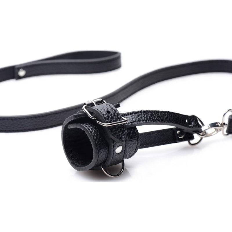 Strict Ball Stretcher With Leash - Naughty by Nature Adult Store
