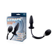 Strife - Black Inflatable Butt Plug with Hand Pump - ANAL TOYS