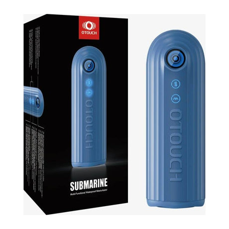 Submarine Submersible Thrusting Contracting Vibrating Masturbator - Adult Toys