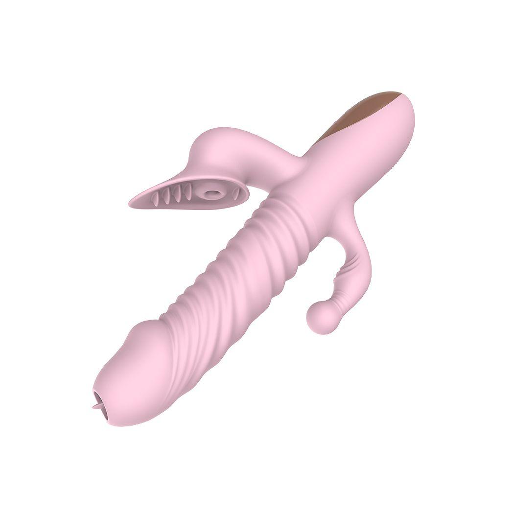 Sucking Thrusting Rotation Urway Vibrator - Sex Toys