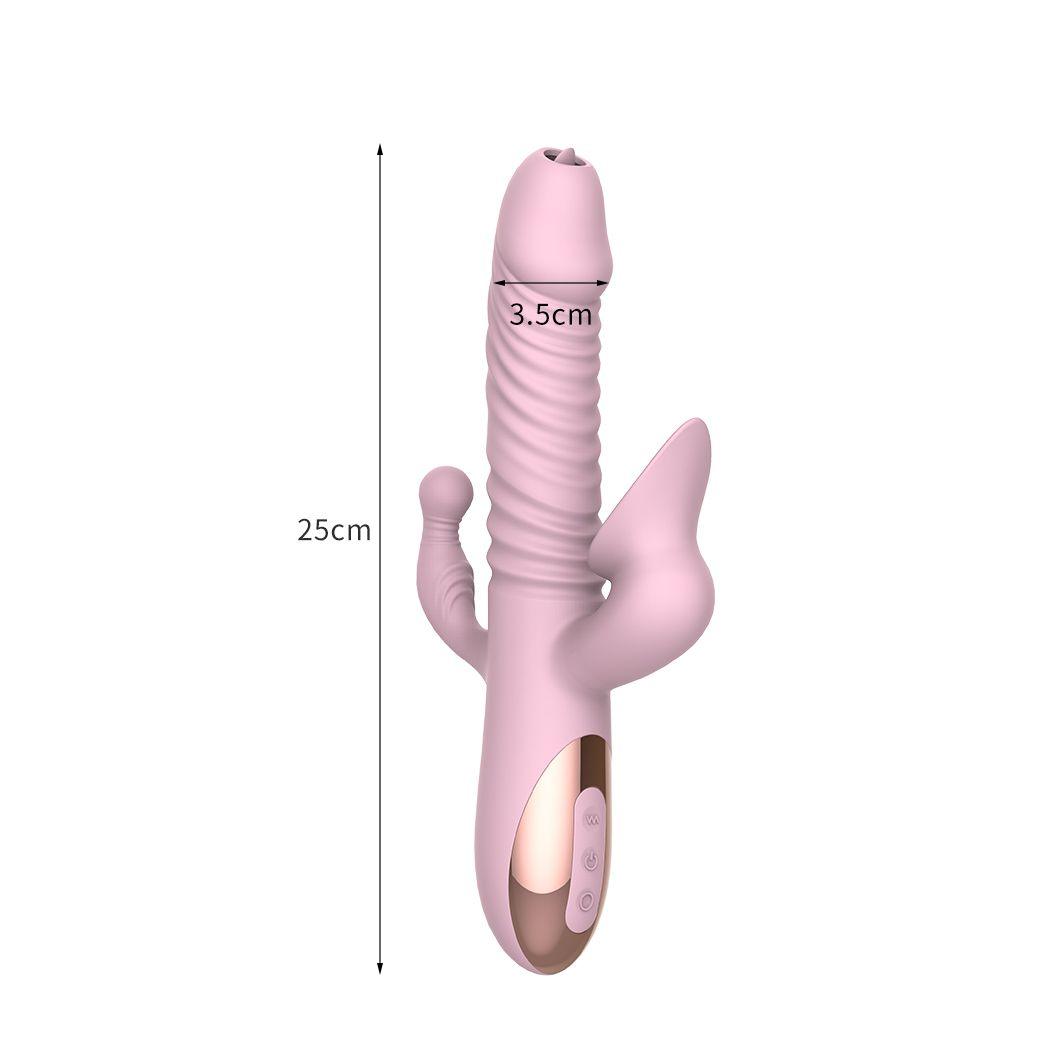 Sucking Thrusting Rotation Urway Vibrator - Sex Toys