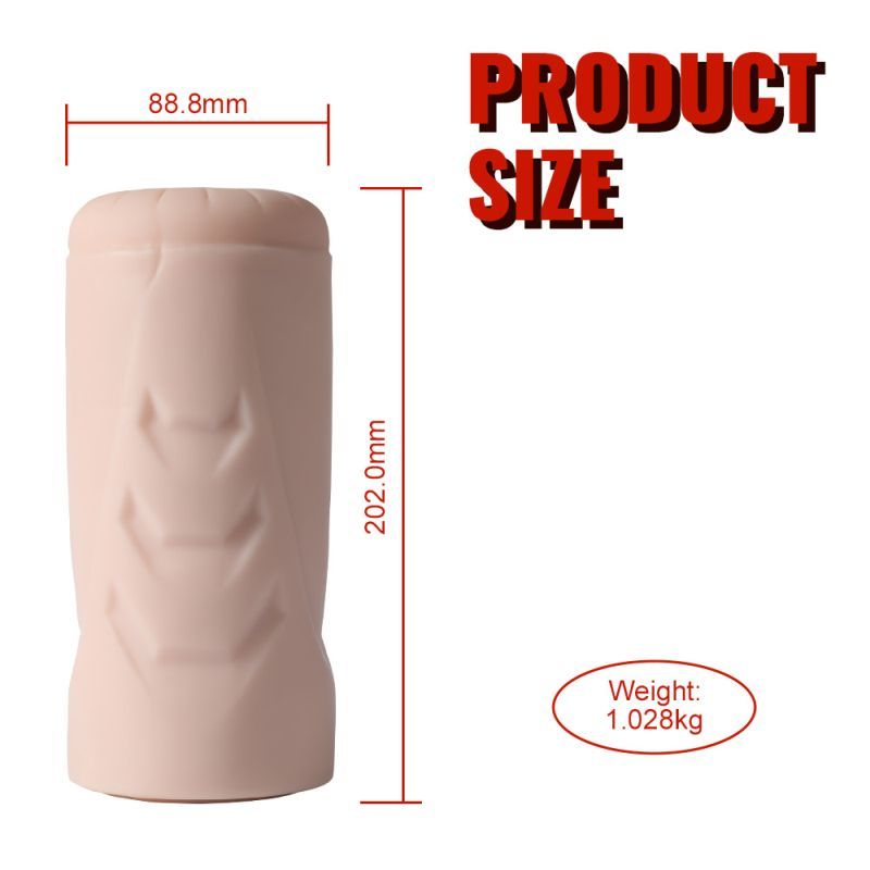 Suctroker Dual Density Vibrating Sucking Vaginal Masturbator V1 - Adult Toys
