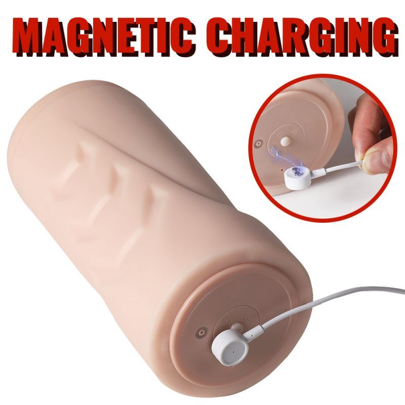 Suctroker Dual Density Vibrating Sucking Vaginal Masturbator V1 - Adult Toys