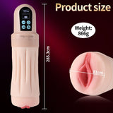Suctroker Dual Density Vibrating Sucking Vaginal Masturbator V3 - Adult Toys