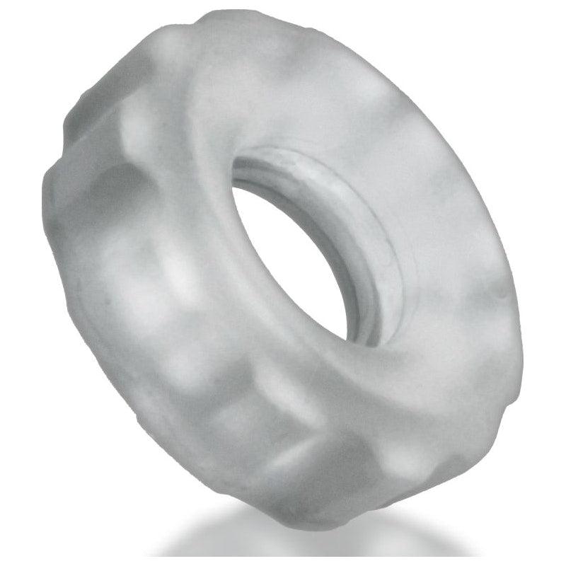 Super Hunkyjunk 3 Pc Cockrings Clear Ice - Adult Toys