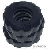 Super Hunkyjunk 3 Pc Cockrings Tar Ice - Adult Toys