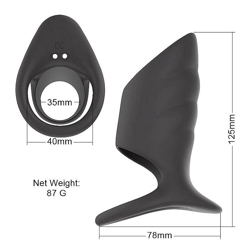 Surge Vibrating Penis Sleeve Cock Ring - Adult Toys