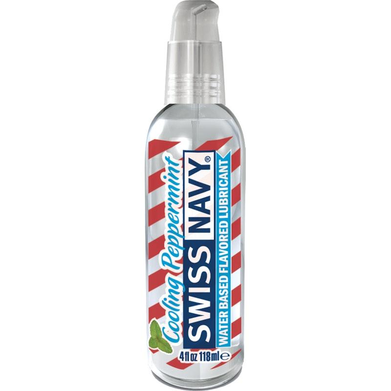 Swiss Navy Cooling Peppermint Lubricant 4oz/118ml - Lotions & Potions