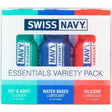 Swiss Navy Essentials 30ml Lubricant Travel Kit - Lotions & Potions