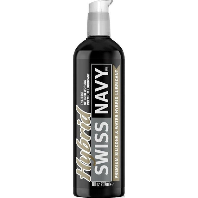 Swiss Navy Hybrid Lubricant 8oz/237ml - Lotions & Potions