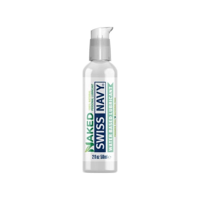 Swiss Navy Naked All Natural Water Based Lubricant 8oz/237ml - Lotions & Potions