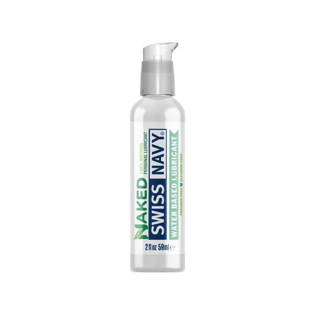 Swiss Navy Naked All Natural Water Based Lubricant 8oz/237ml - Lotions & Potions