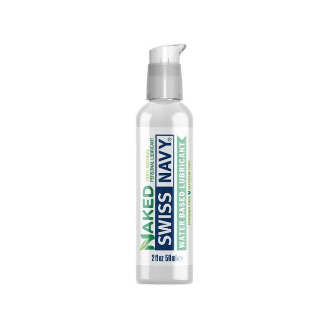 Swiss Navy Naked All Natural Water Based Lubricant 8oz/237ml - Lotions & Potions