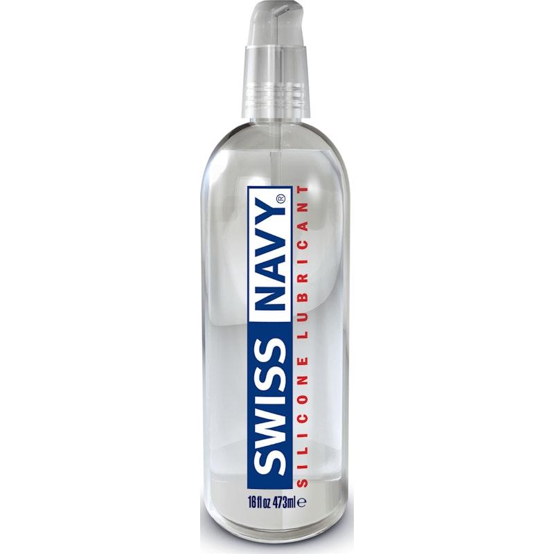 Swiss Navy Silicone Lubricant 16oz/473ml - Lotions & Potions