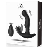 SXE Cooper Vibrating Remote Control Anal Prostate Dildo Plug - Adult Toys