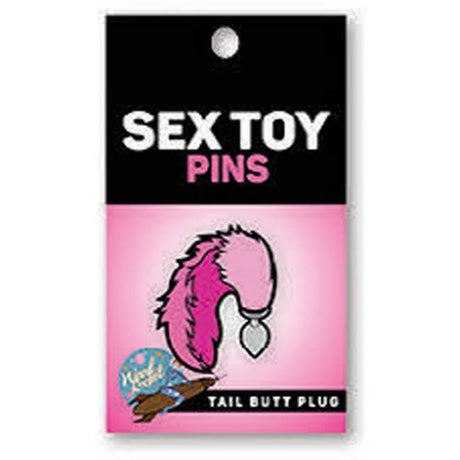 Tail Butt Plug Enamel Pin - Adult Toys