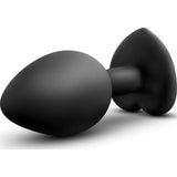 Temptasia Bling Plug Small Black - Adult Toys