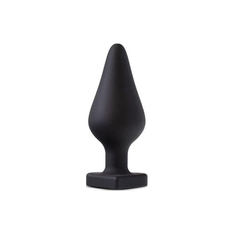 Temptasia Fuck Me Butt Plug Black - Adult Toys
