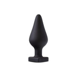 Temptasia Fuck Me Butt Plug Black - Adult Toys