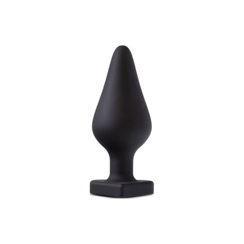 Temptasia Fuck Me Butt Plug Black - Adult Toys