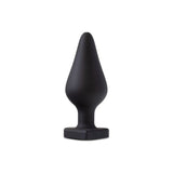 Temptasia Fuck Me Butt Plug Black - Adult Toys